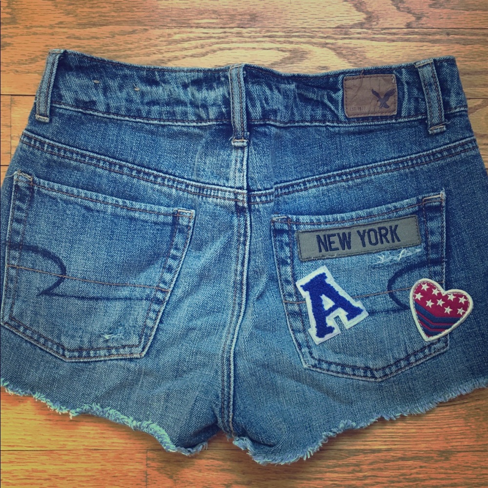 American Eagle denim shorts
